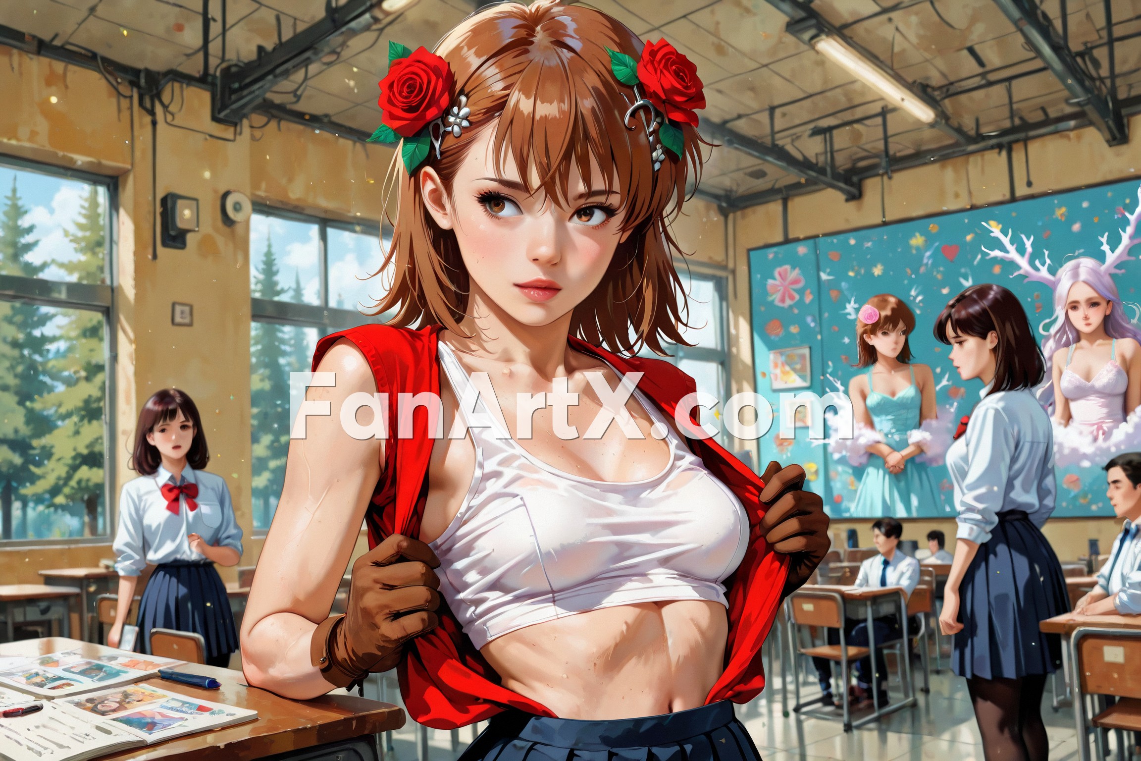 Misaka Mikoto FanArt Ideas - Railgun characters 1923130